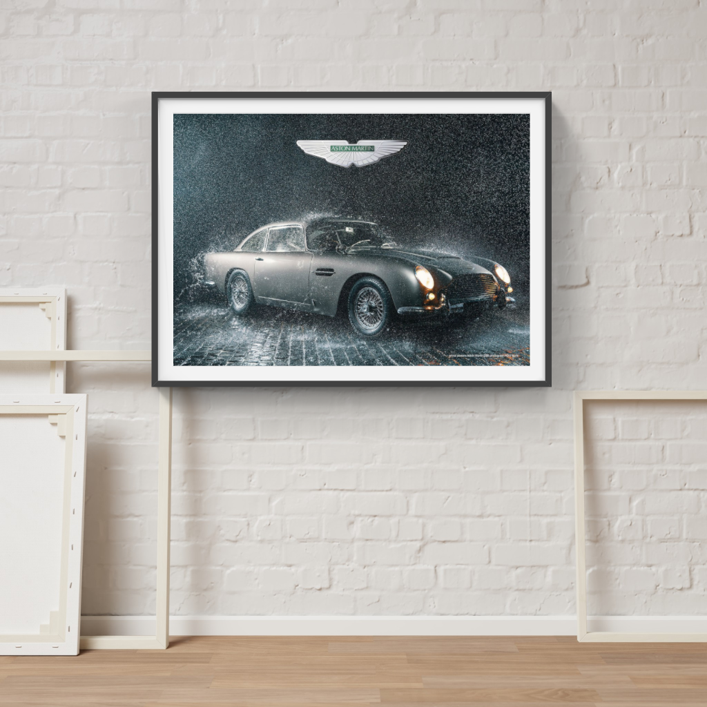Aston Martin DB5 poster