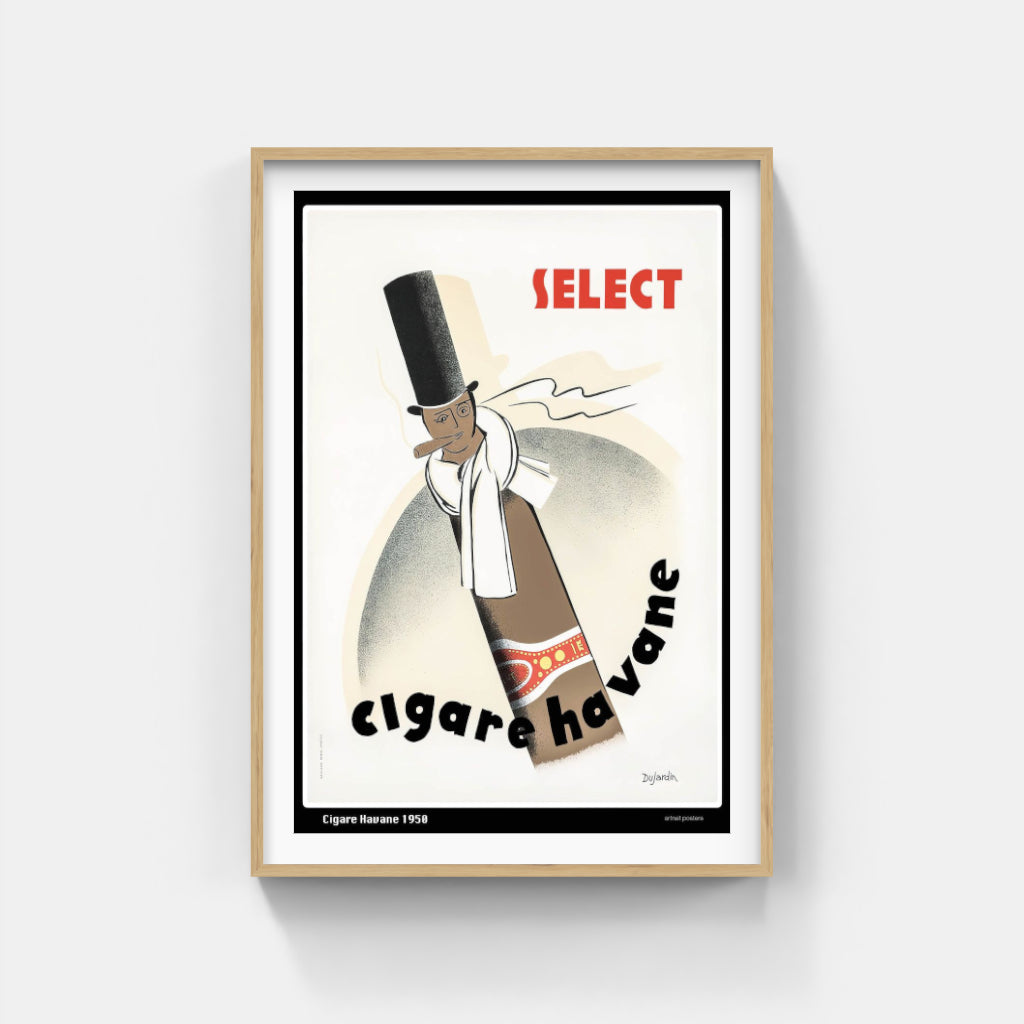 Cigar Havane Vintage Poster