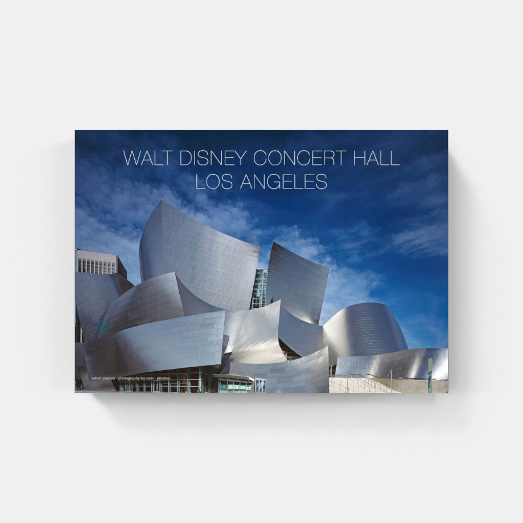 Walt Disney Concert Hall poster