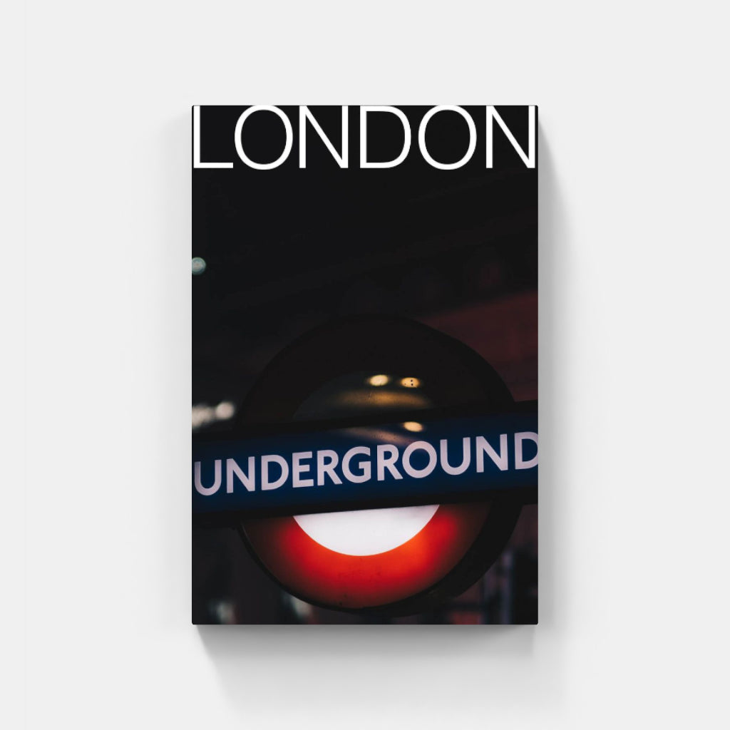 London Underground poster