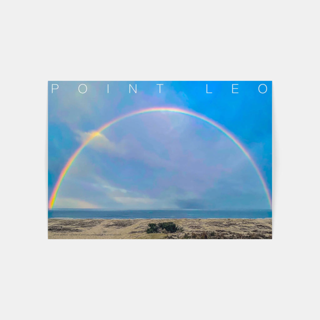 Point Leo Rainbow poster