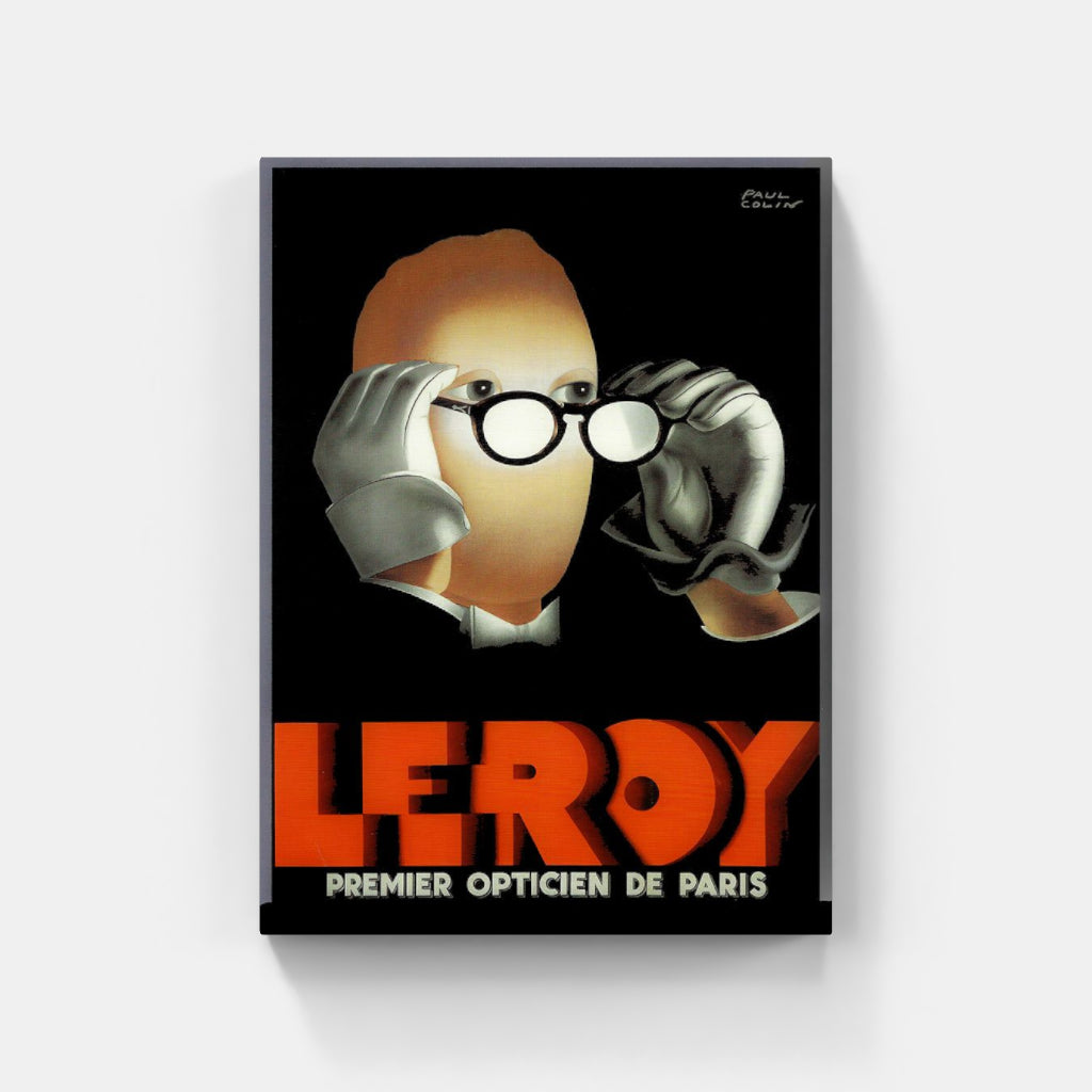 Visually Challenged retro poster