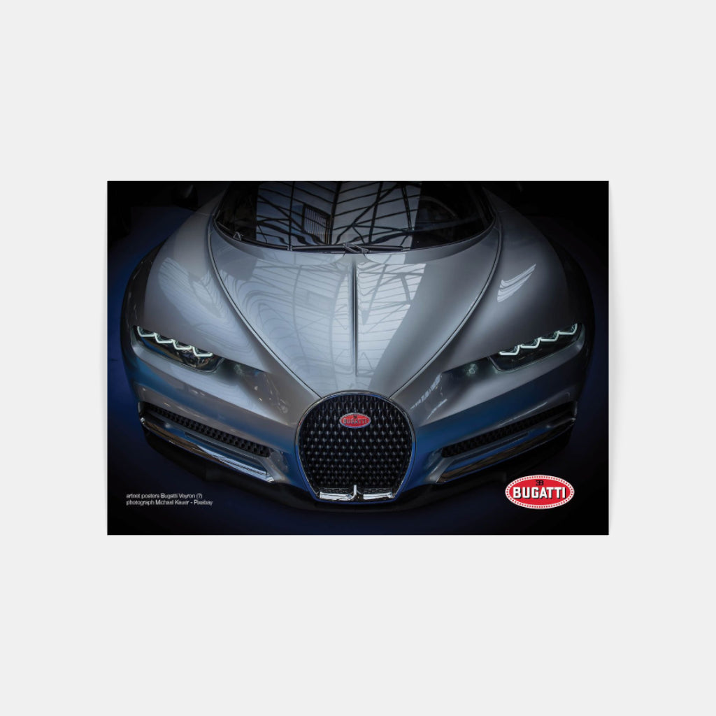 Bugatti 110 Ans Chiron poster