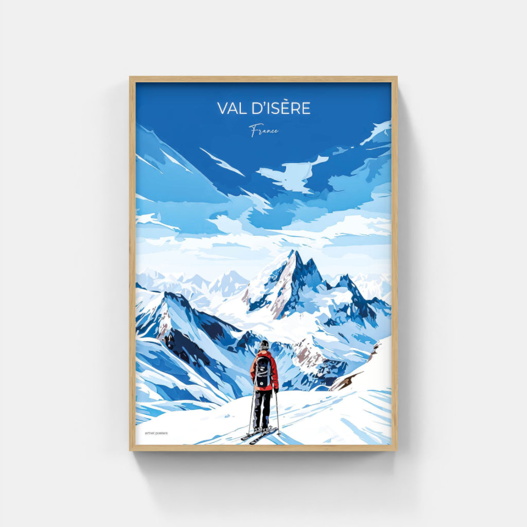 Val d'Isere poster