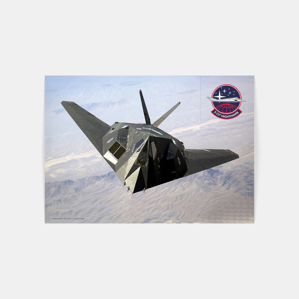 F117 Night Hawk poster