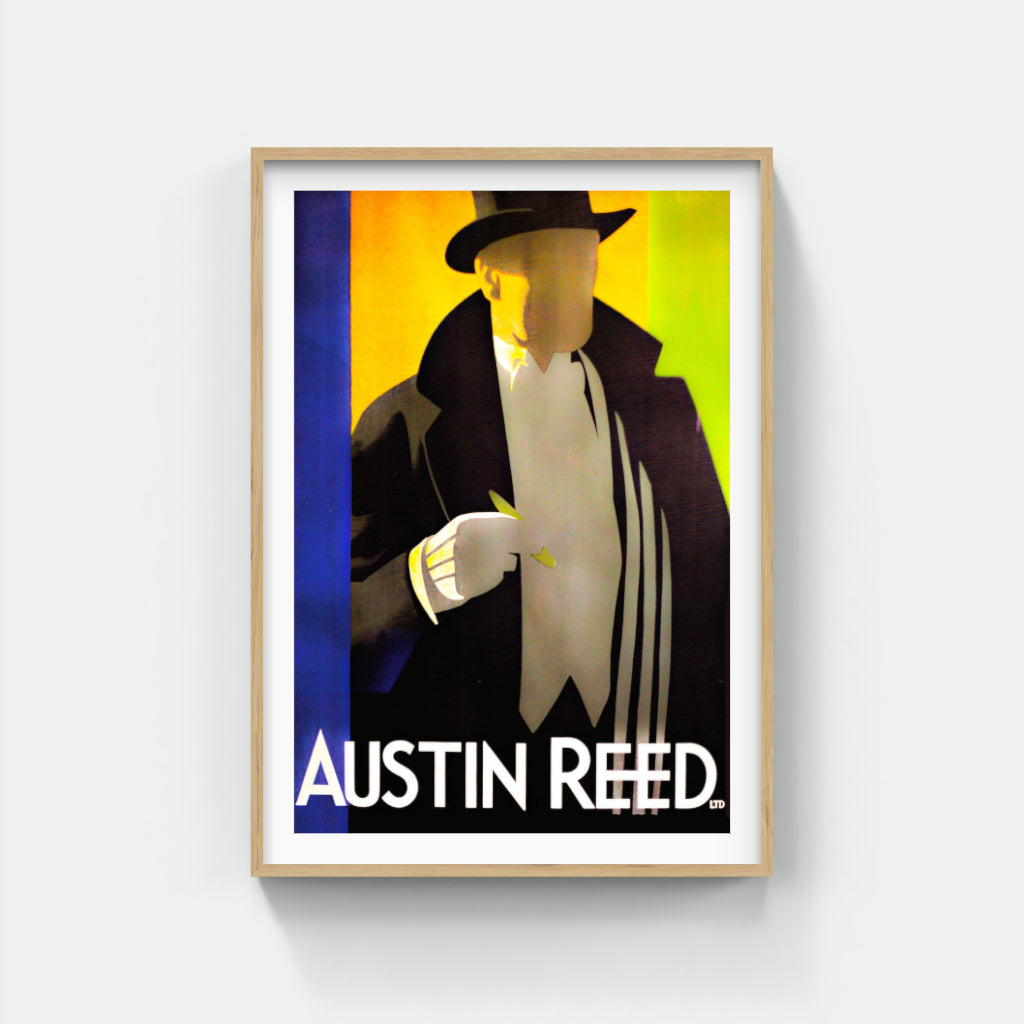 Austin Reed 1927 retro poster