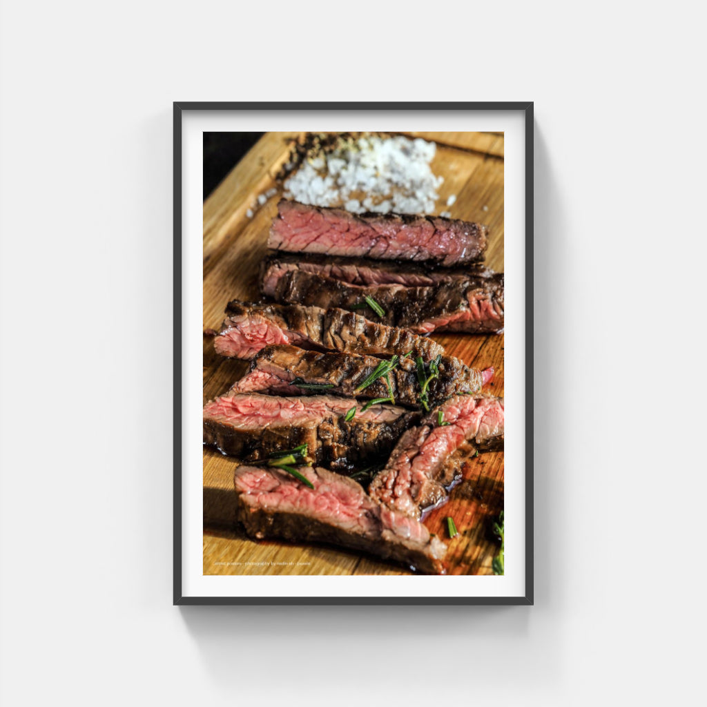 Reverse Seared Beef poster
