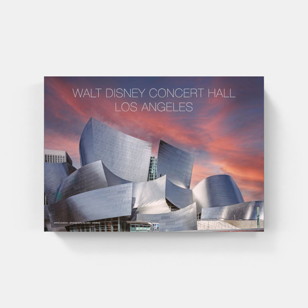Walt Disney Concert Hall poster