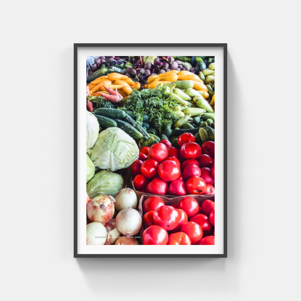 Raw Vegetables poster