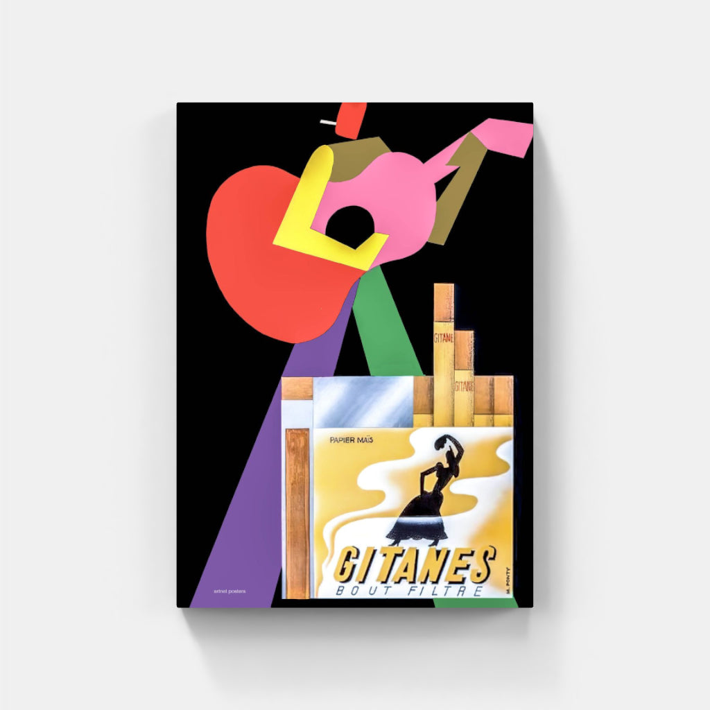 Gitanes Yellow poster