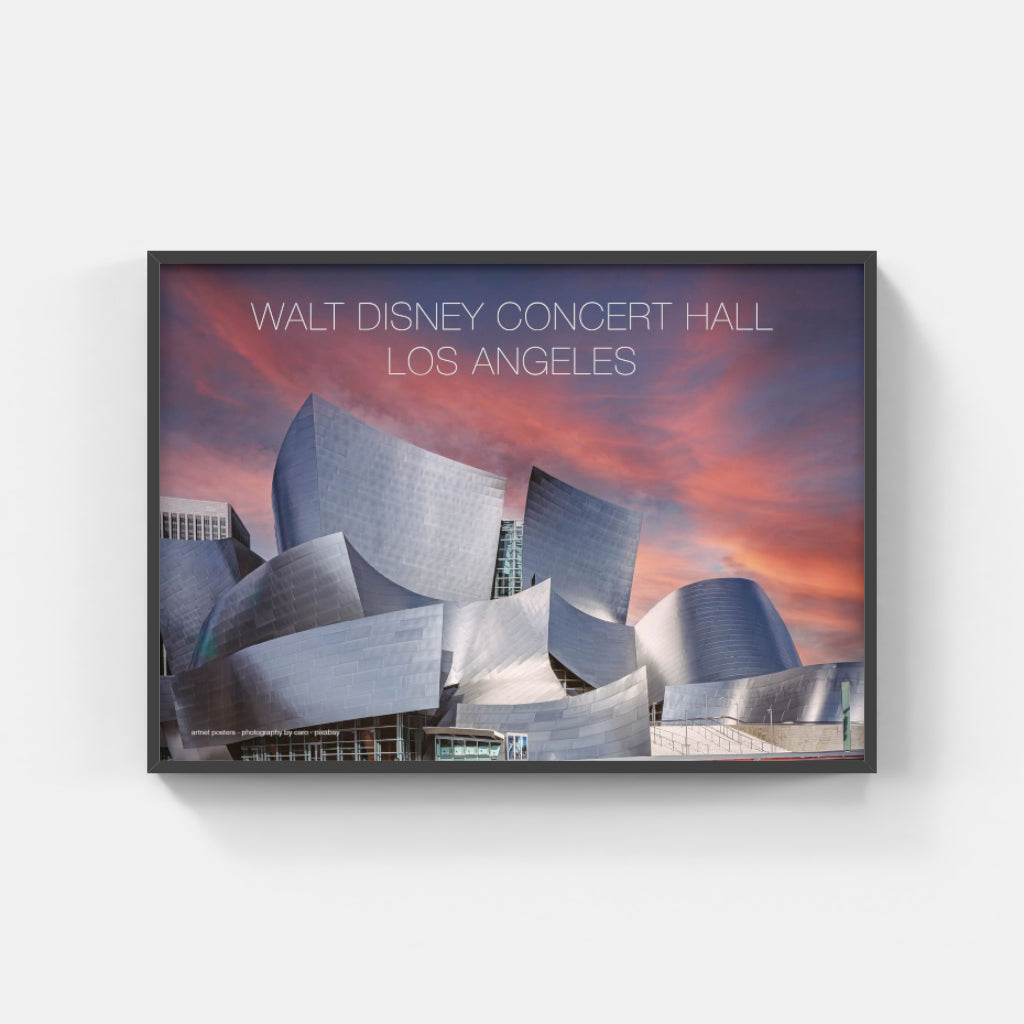 Walt Disney Concert Hall poster