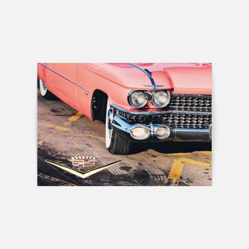 Vintage Cadillac poster