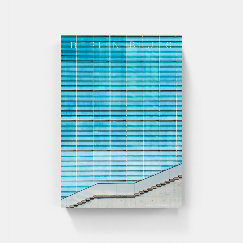 Berlin Blues architecture poster