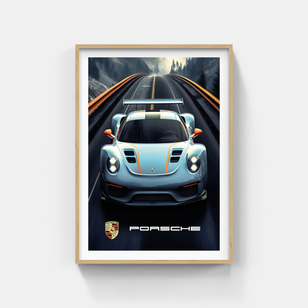 Porsche GT3 poster