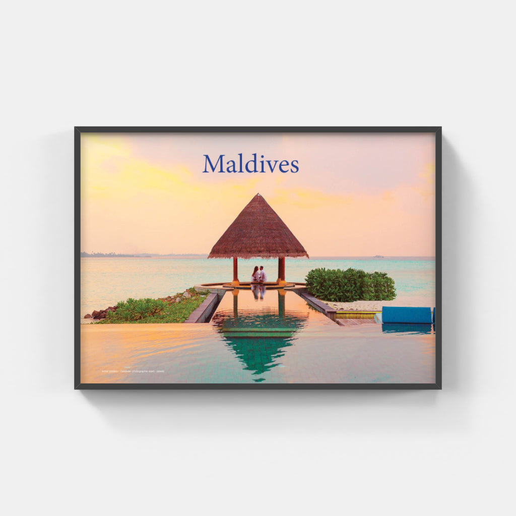 Love in the Maldives poster