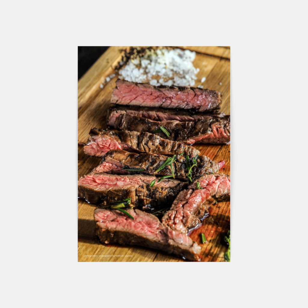 Reverse Seared Beef poster