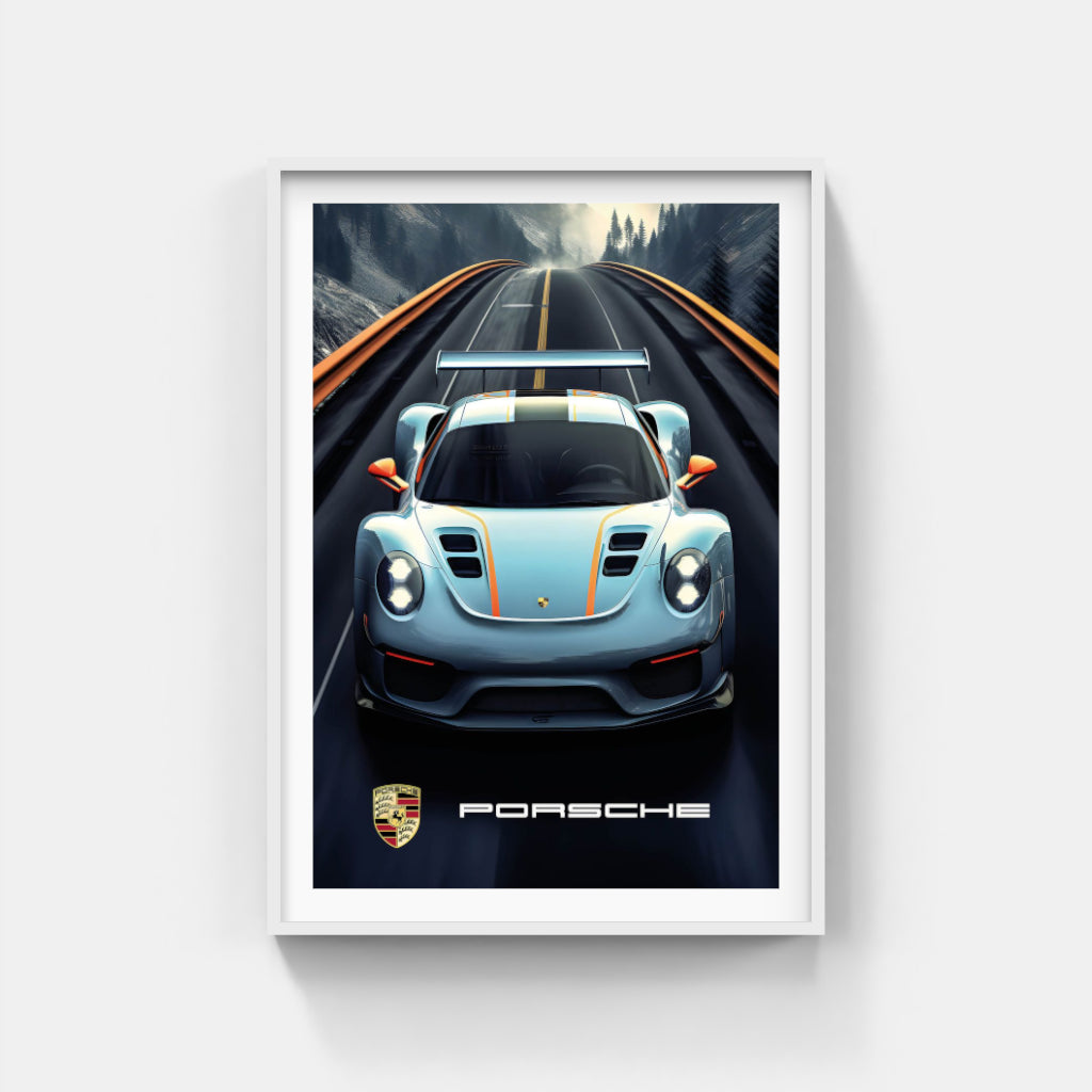 Porsche GT3 poster