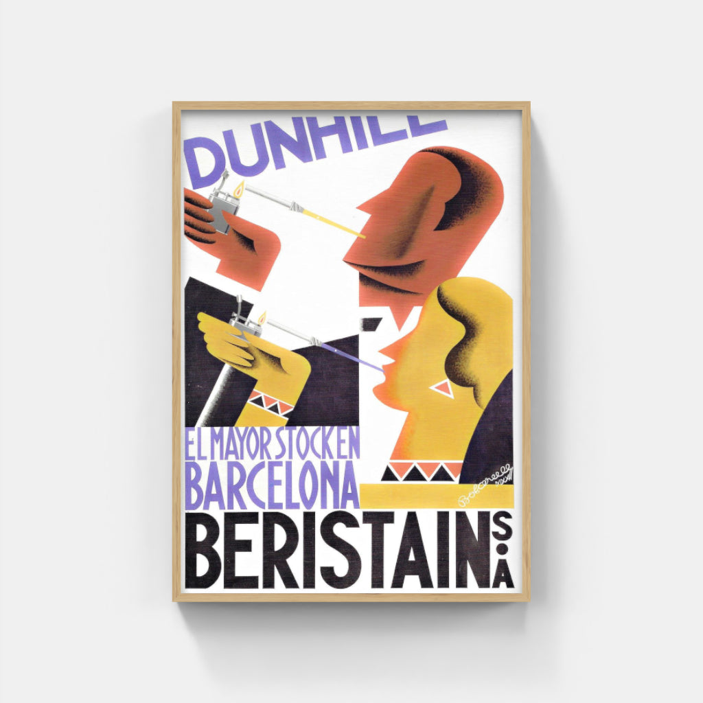 Dunhill Cigarettes poster