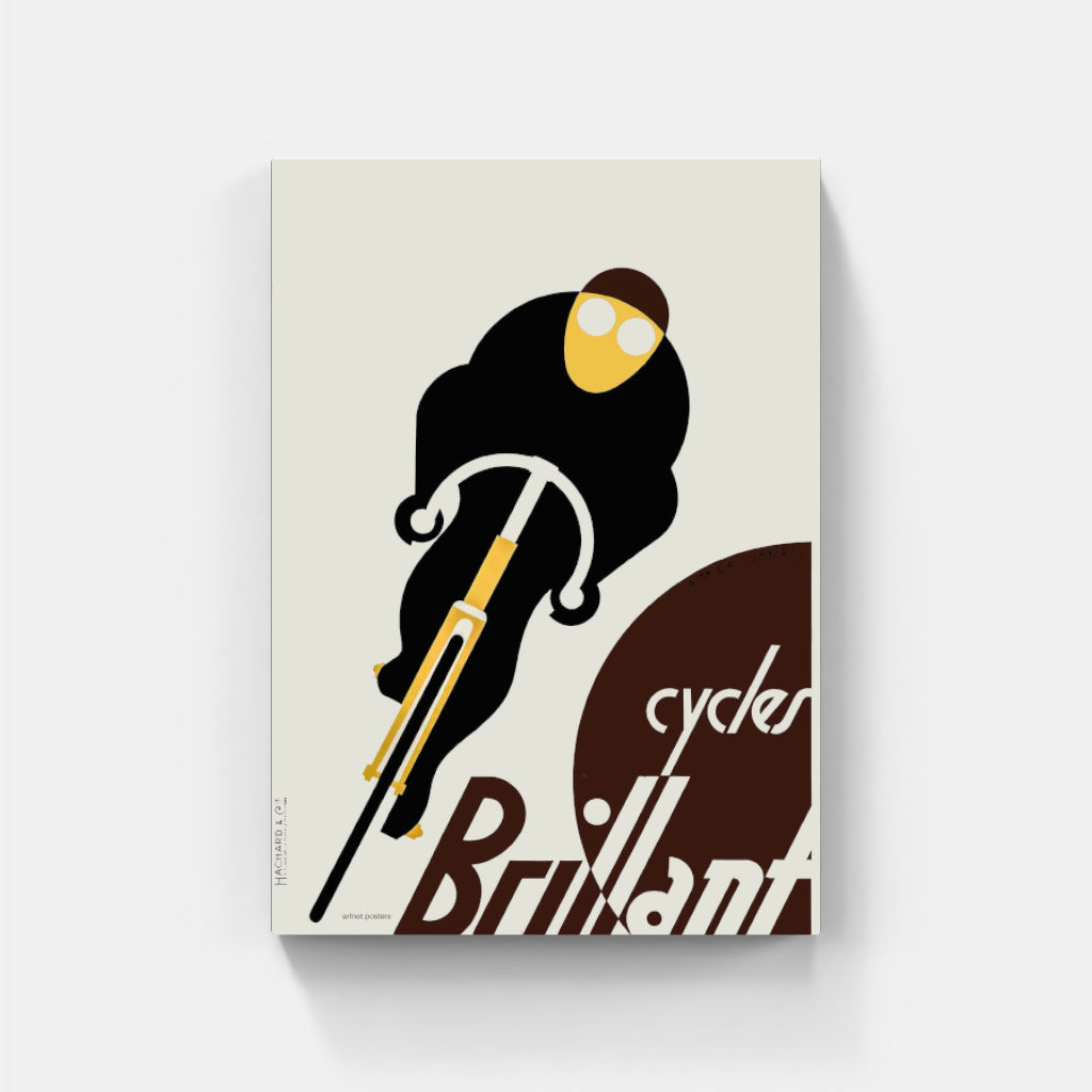 Brillant Cycles retro poster