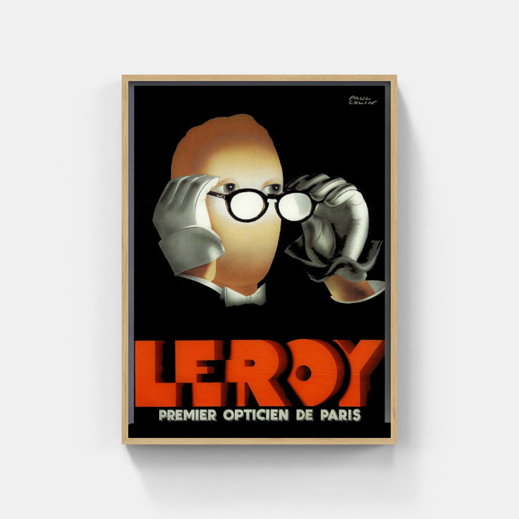 Visually Challenged retro poster