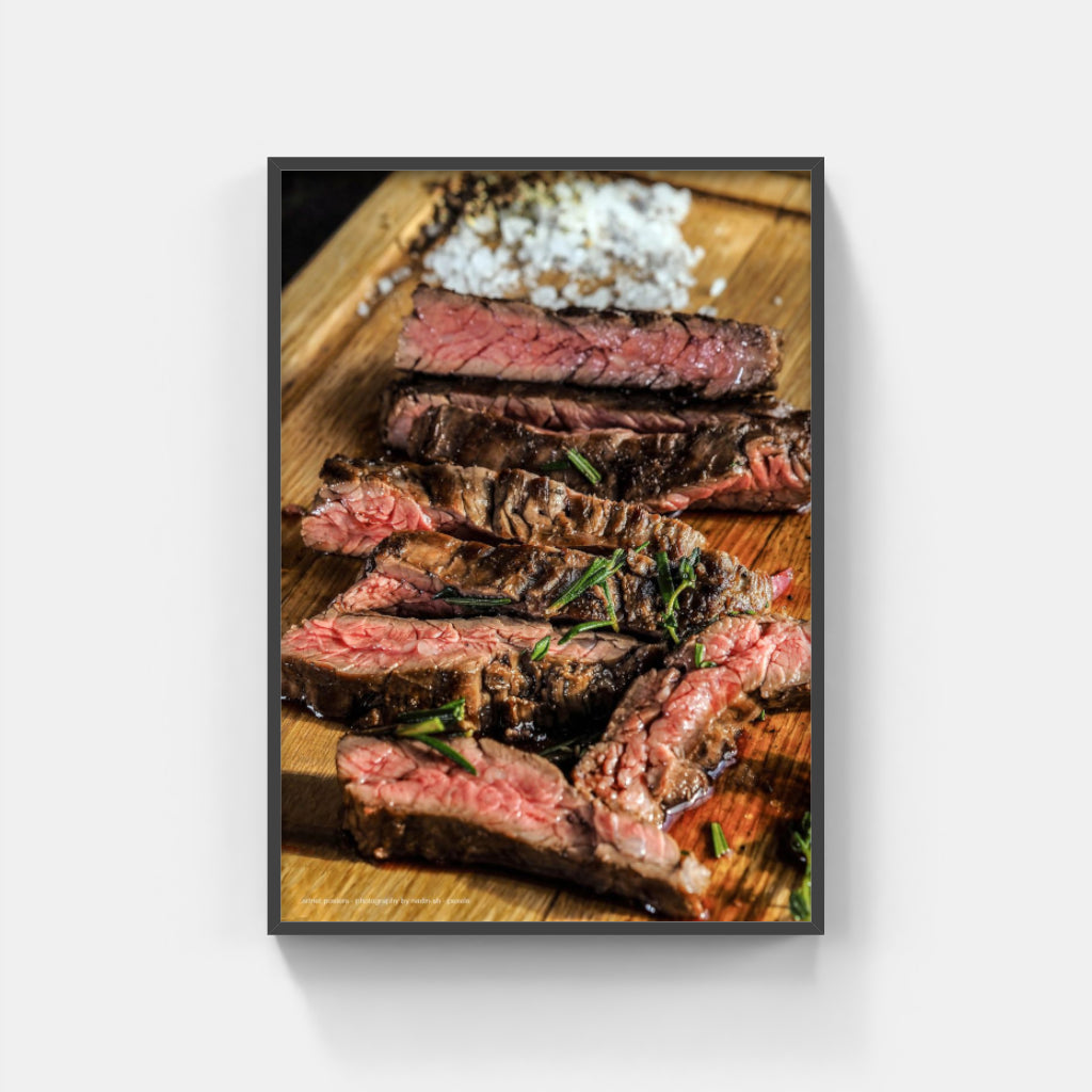 Reverse Seared Beef poster
