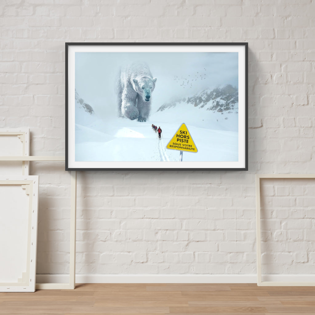 Off Piste skiing poster