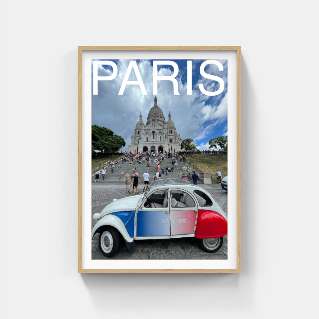 Paris Montmartre poster