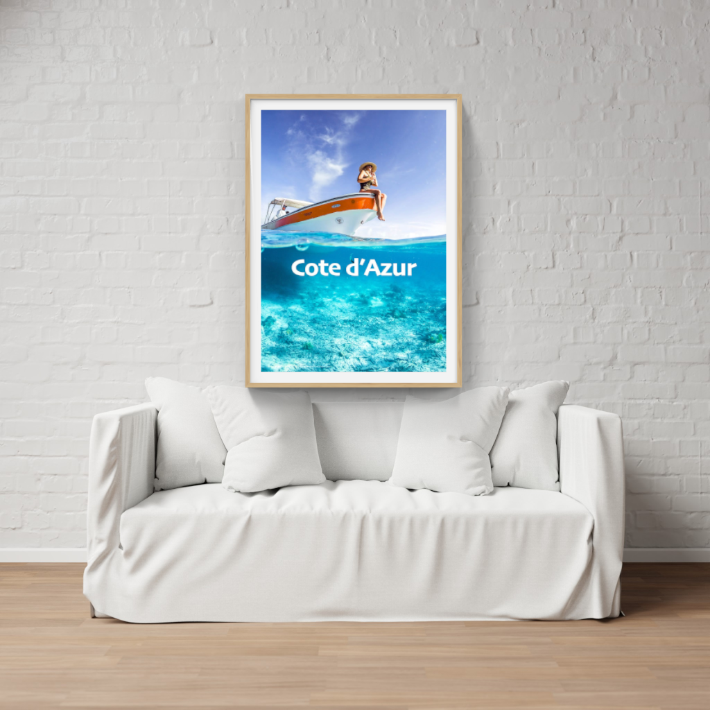 Côte d'Azur poster
