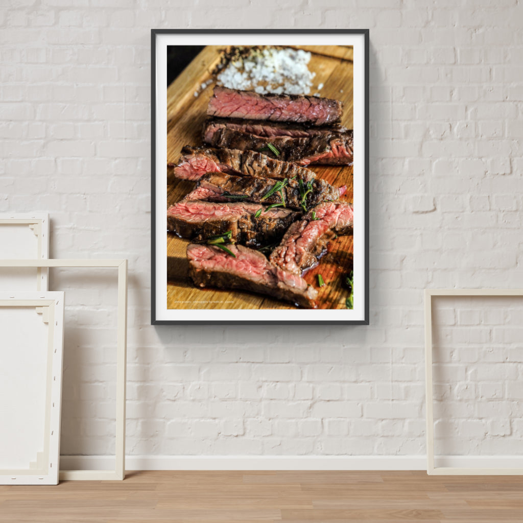 Reverse Seared Beef poster