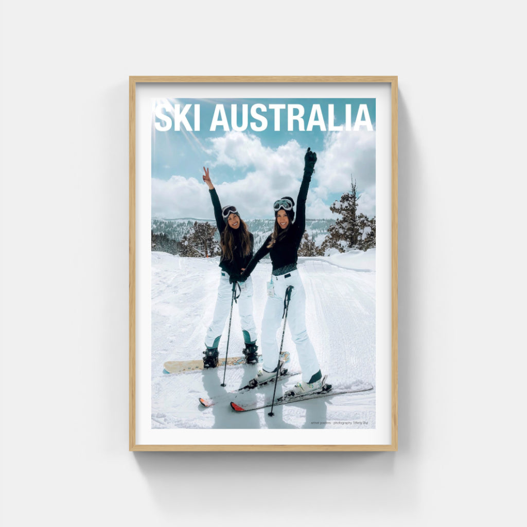 Ski Australia Girls poster