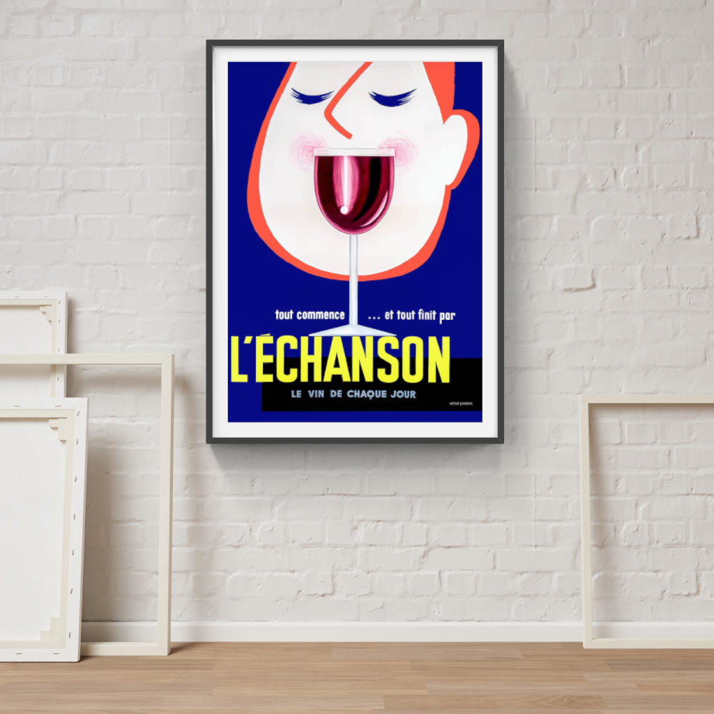 l'Échanson Wine poster