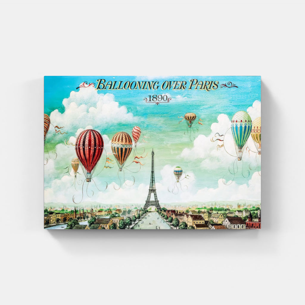 Up, Up and Away ballooning poster