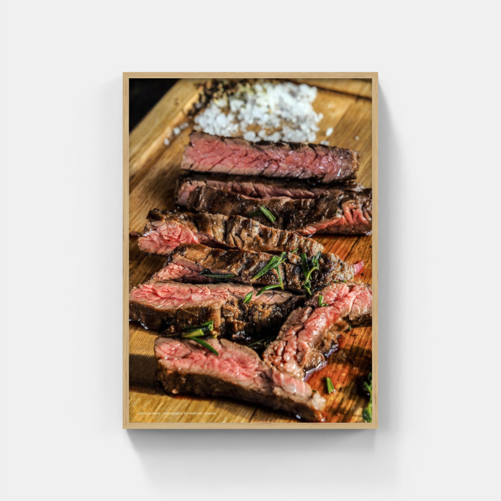 Reverse Seared Beef poster