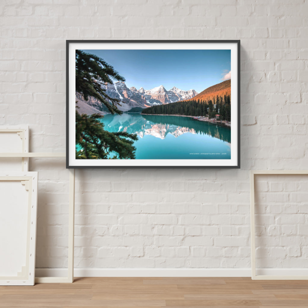 Lake Reflection poster