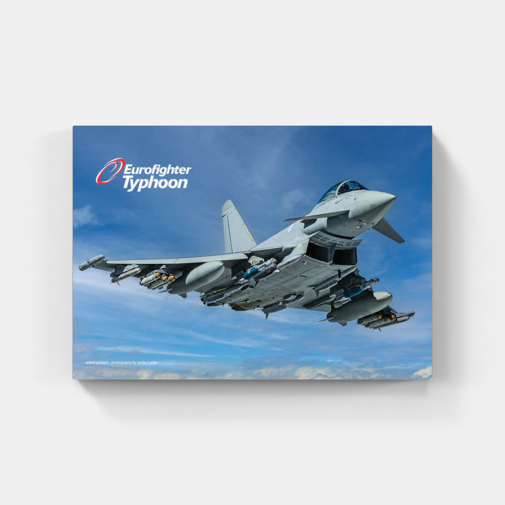 BAE Typhoon Eurofighter poster