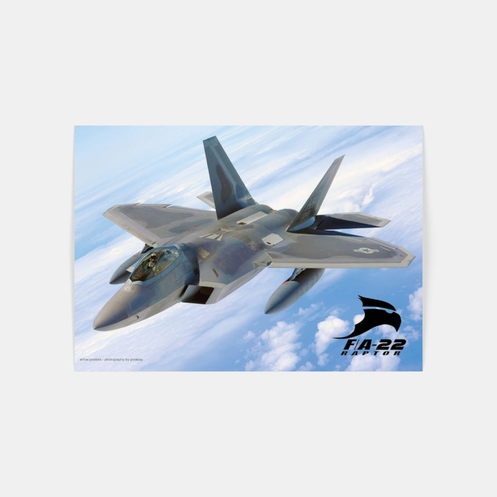 F22 Raptor poster