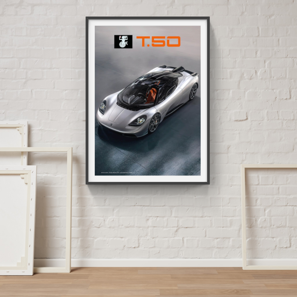 Gordon Murray T50 poster