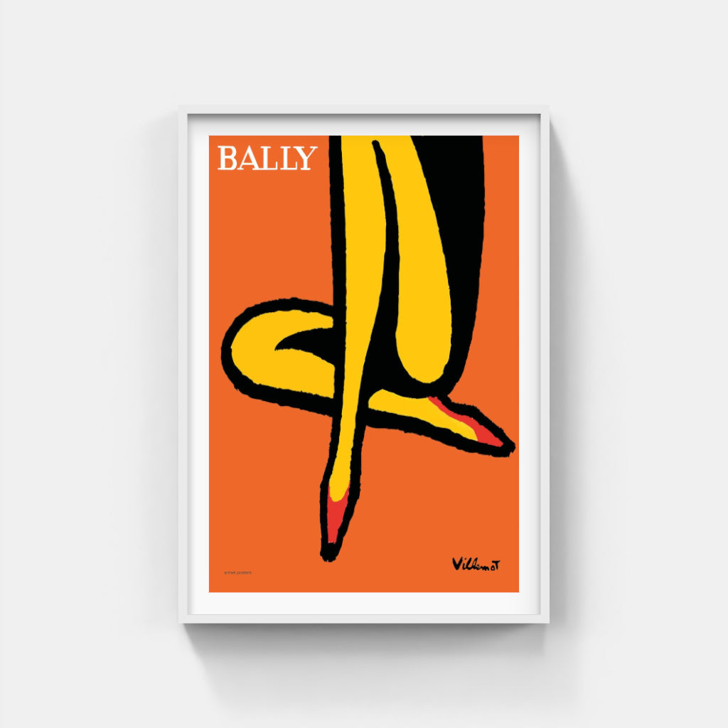 Bally by Villemot poster