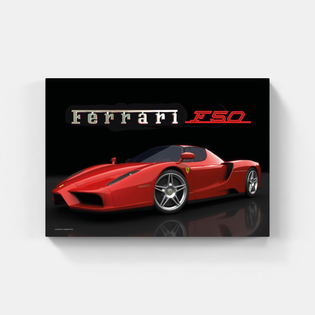 Ferrari F50 poster