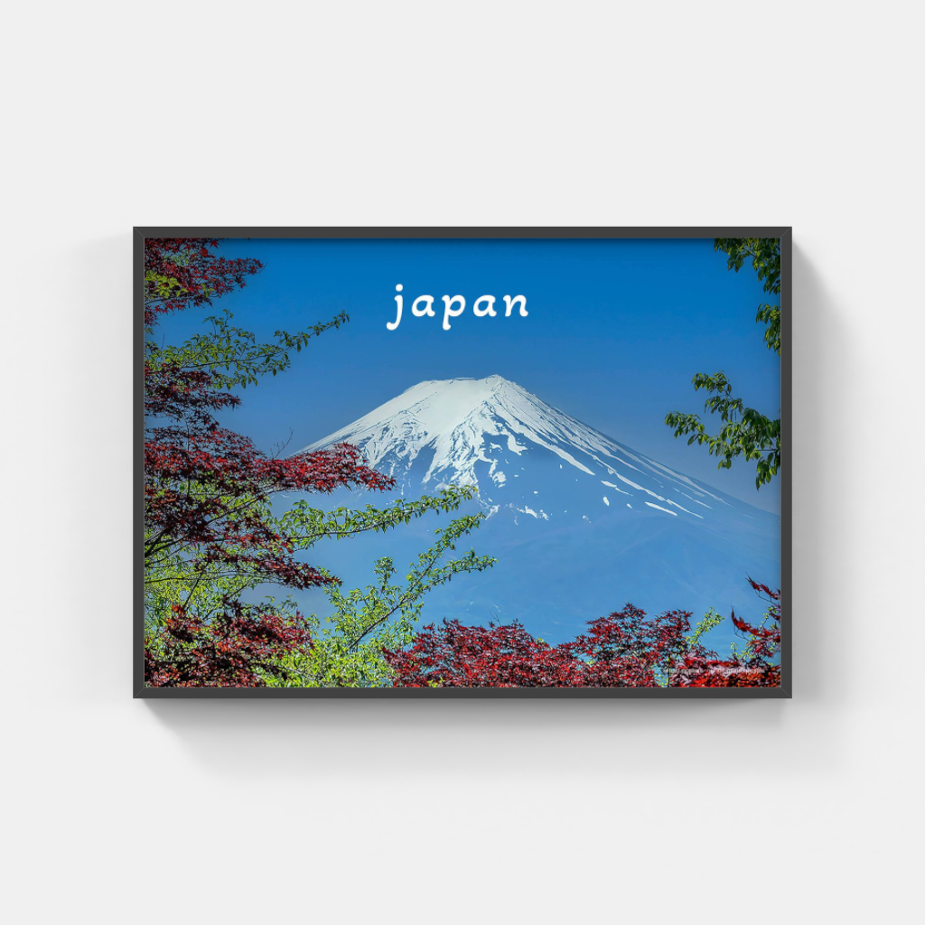 Mt Fuji poster
