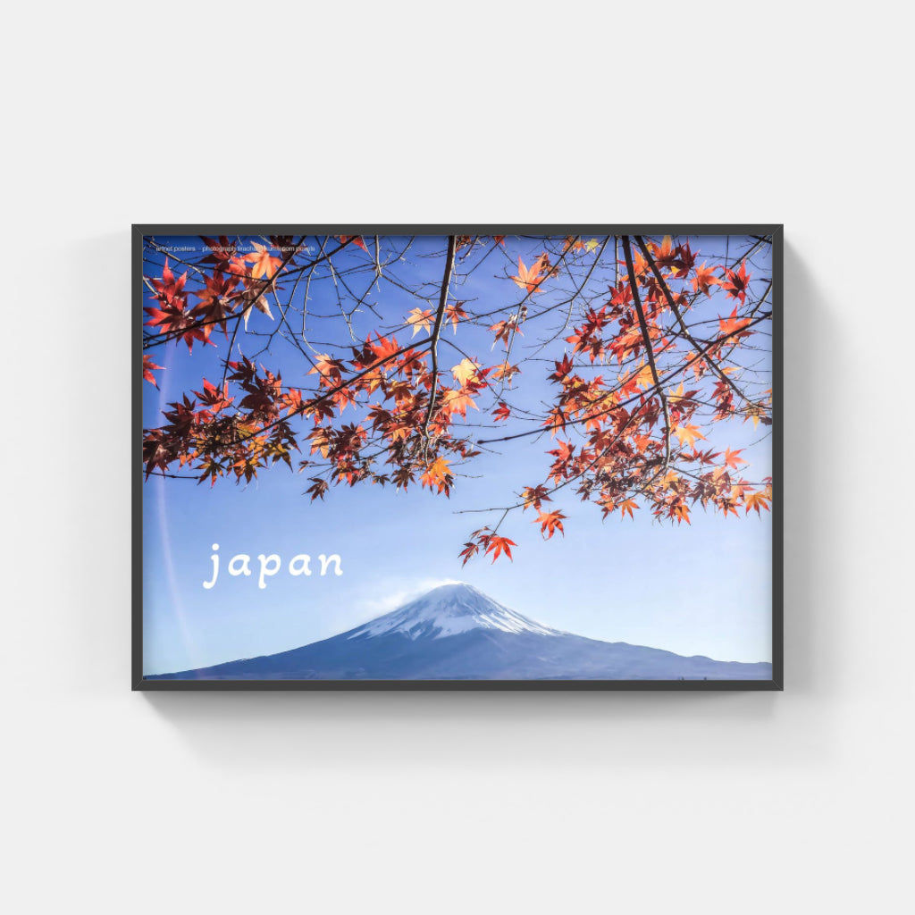 Mt Fuji poster