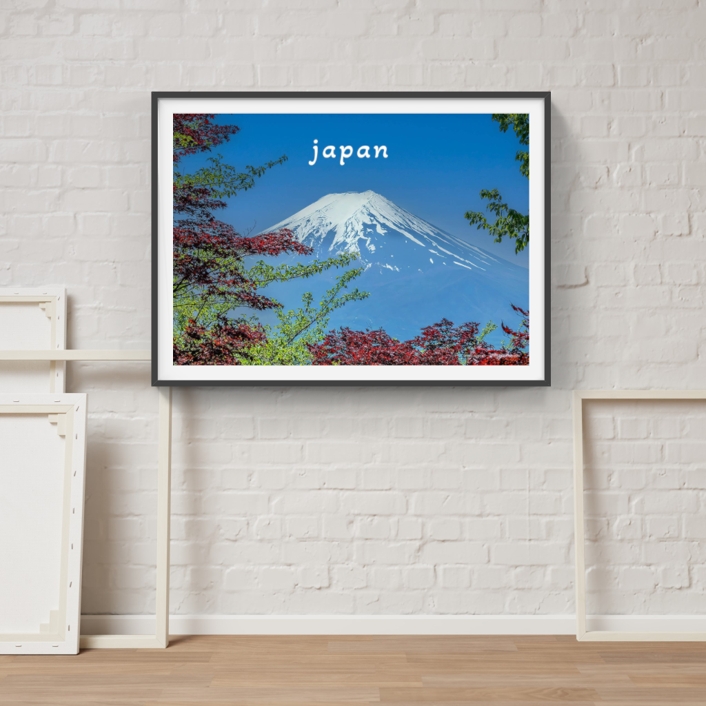 Mt Fuji poster