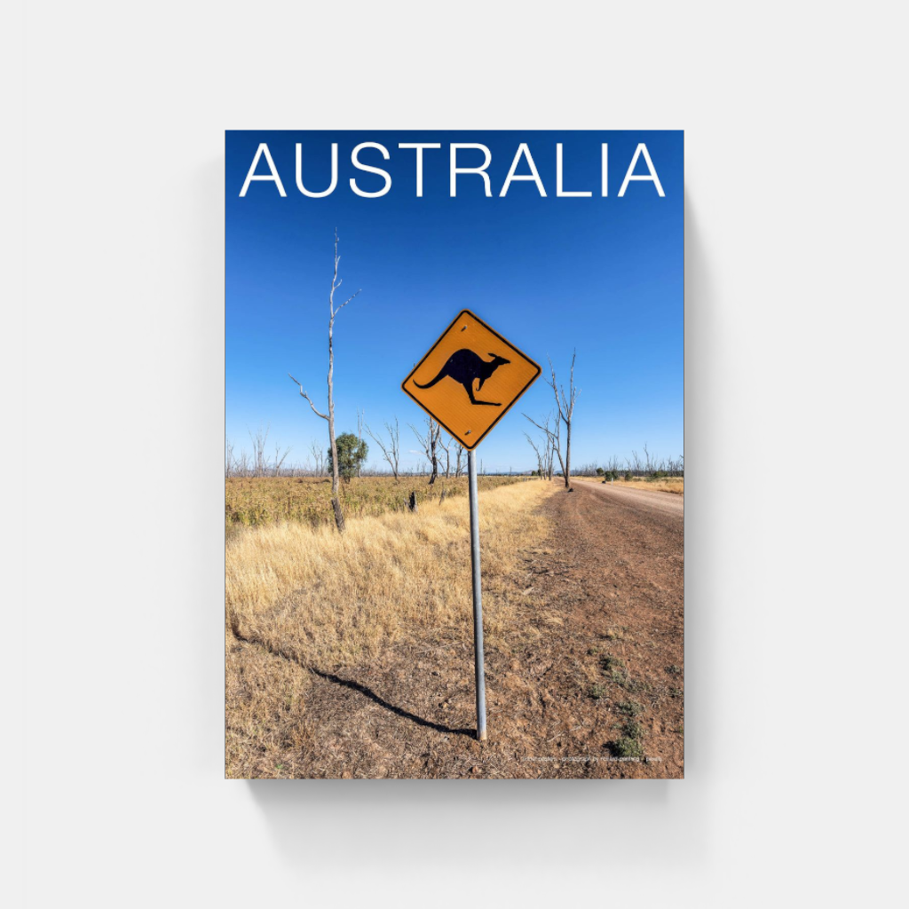 Kangaroos sign poster
