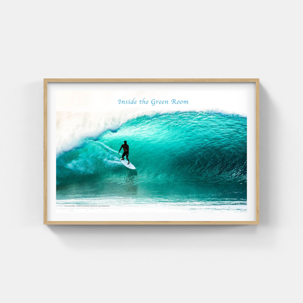 Inside the Green Room surfing poster