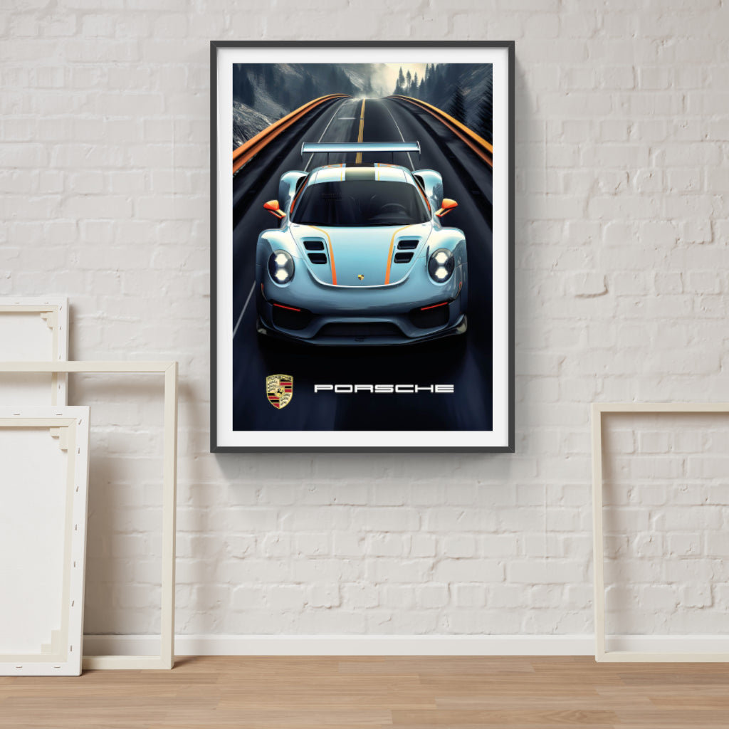 Porsche GT3 poster