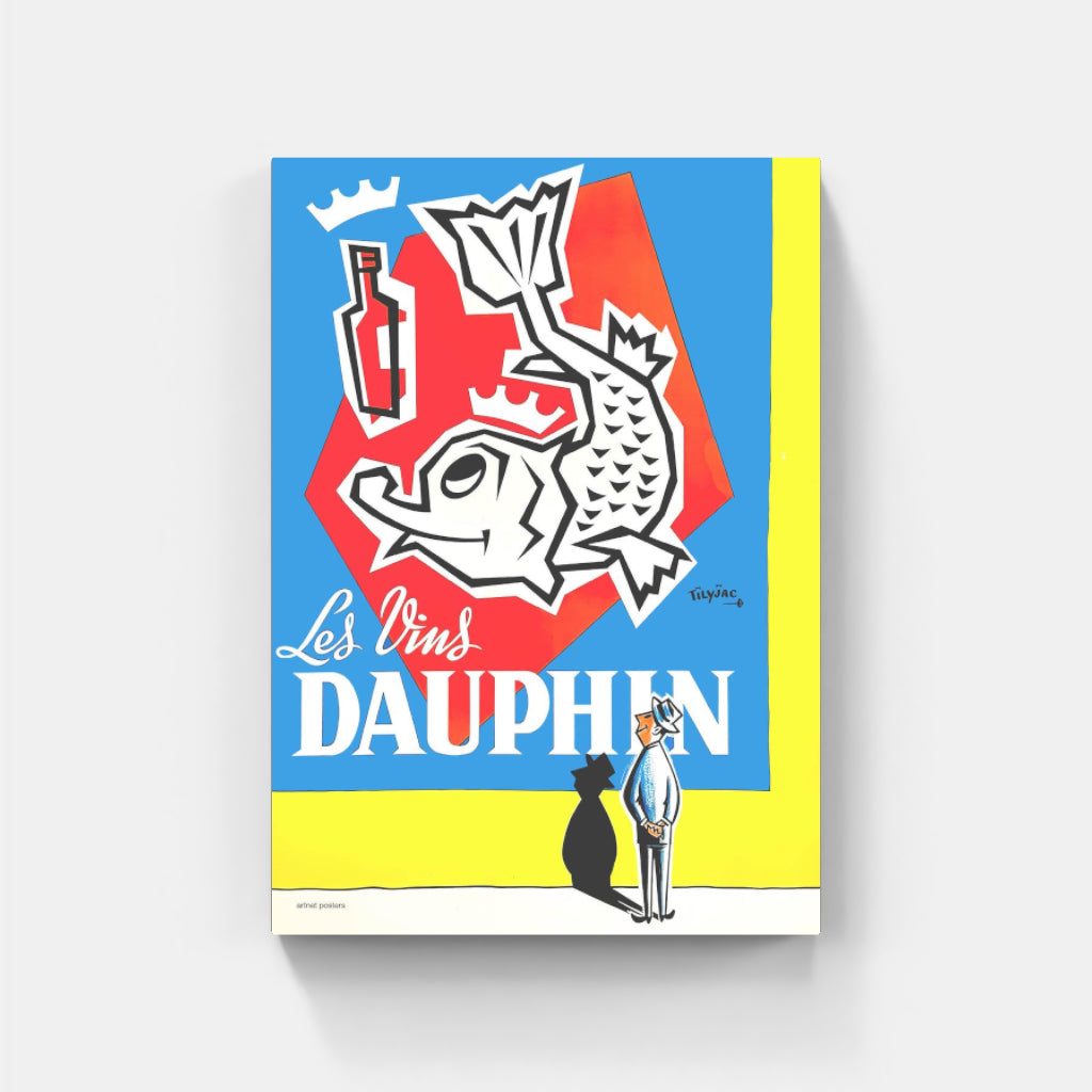 Vins d'Anjou retro poster