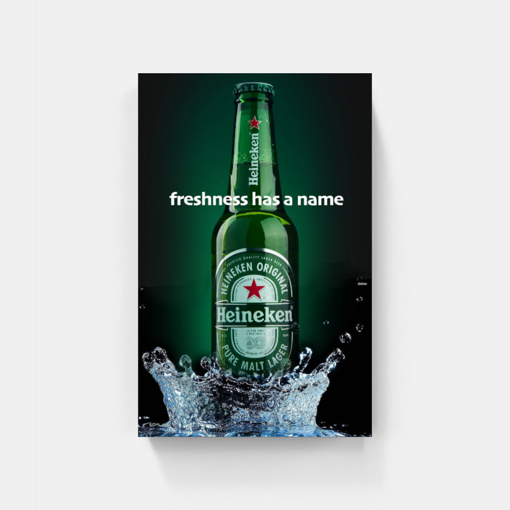 Heineken Poster - A Splash of Heineken