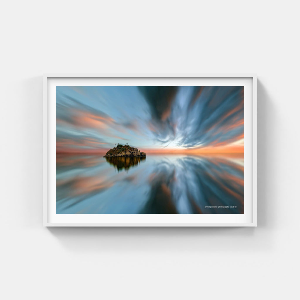 Lake Reflection poster