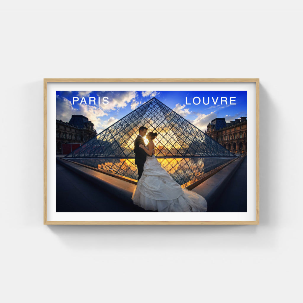 Musée du Louvre Paris poster