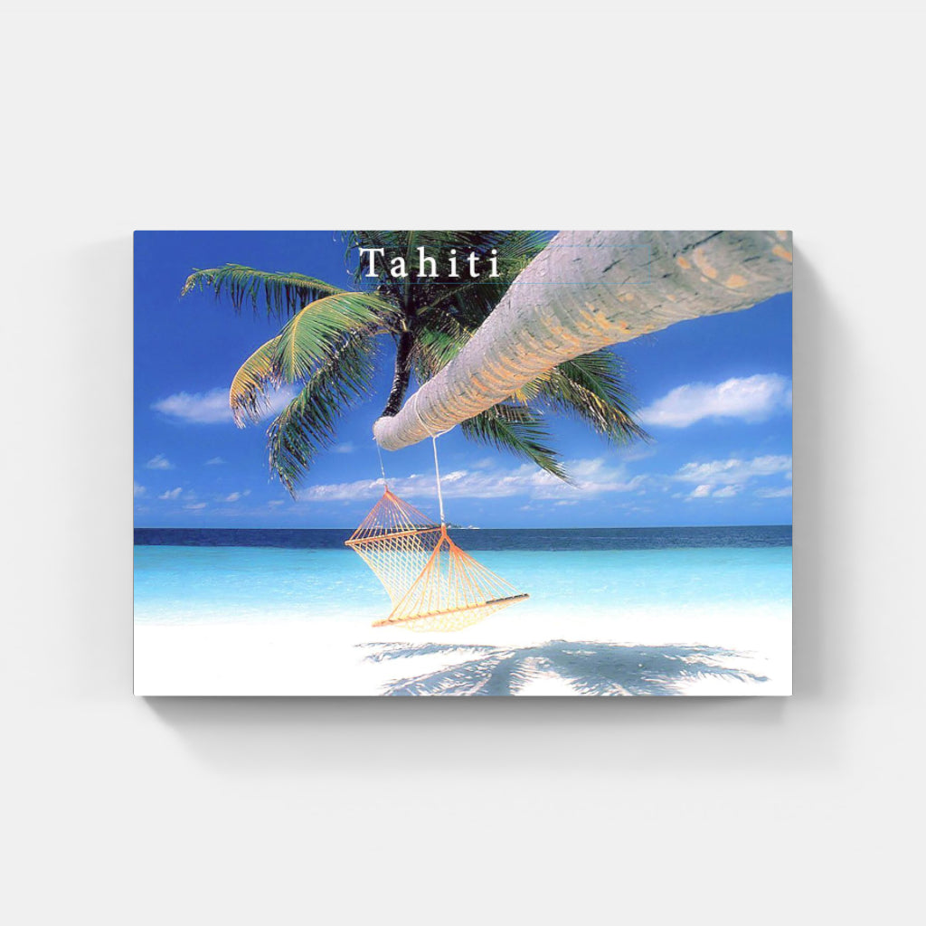 Tahitian Hammock poster